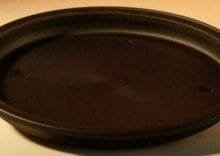 7 Round - Heavy Duty Plastic Humidity/Drip Bonsai Tray - Small 7.0 x 1.0