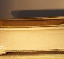 Beige Ceramic Bonsai Pot #1 - Rectangle 12.0 x 9.5 x 3.375