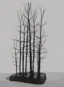 Wire Bonsai Tree Sculpture For Sale - Forest Scene