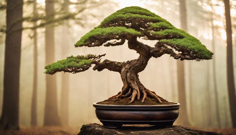 bonsai art through decay