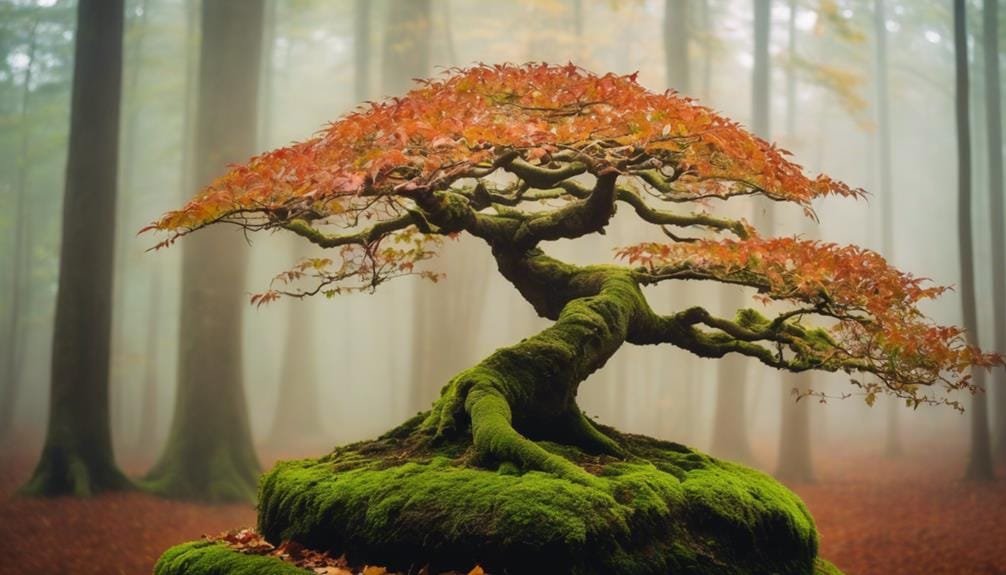 bonsai emphasizes natural beauty