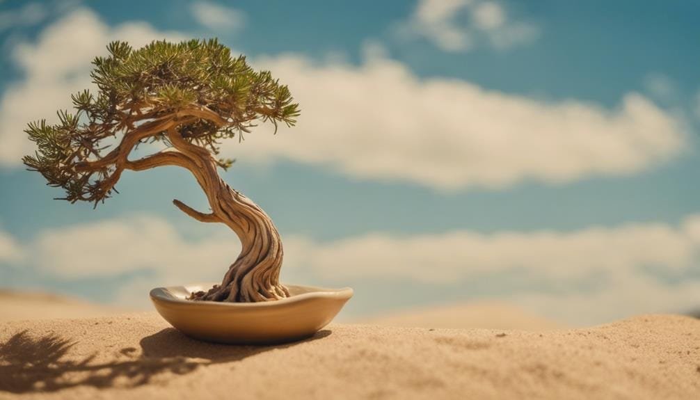 bonsai thrives in desert