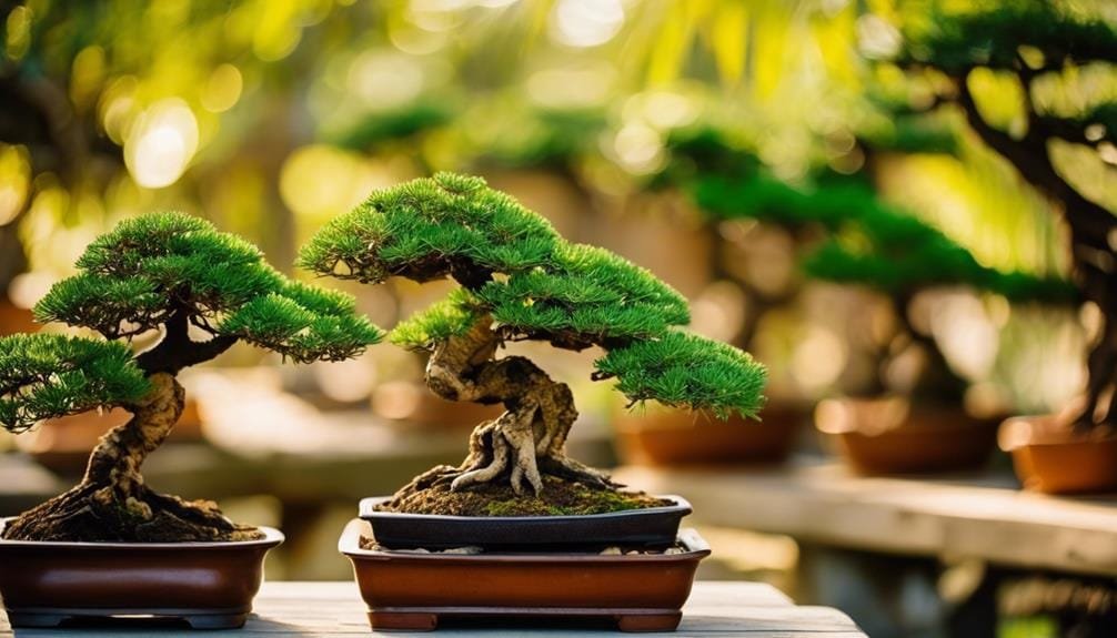 bonsai thrives in sun