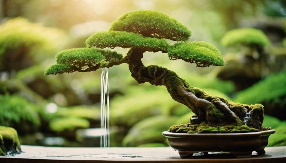 bonsai trees in flow