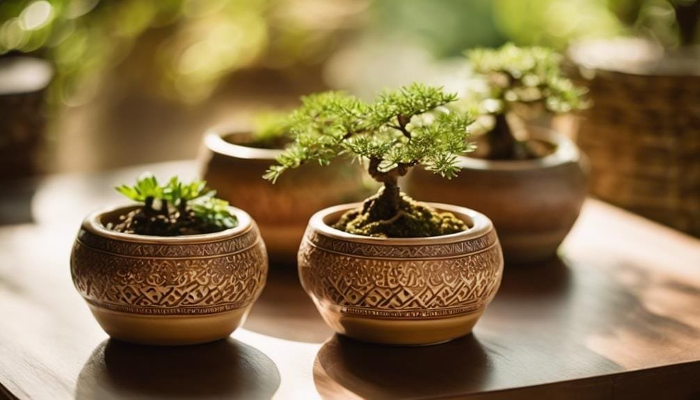 ceramic pots for bonsai