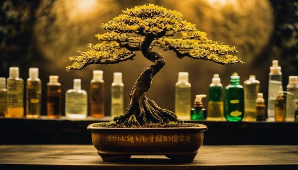 chemicals harm bonsai trees