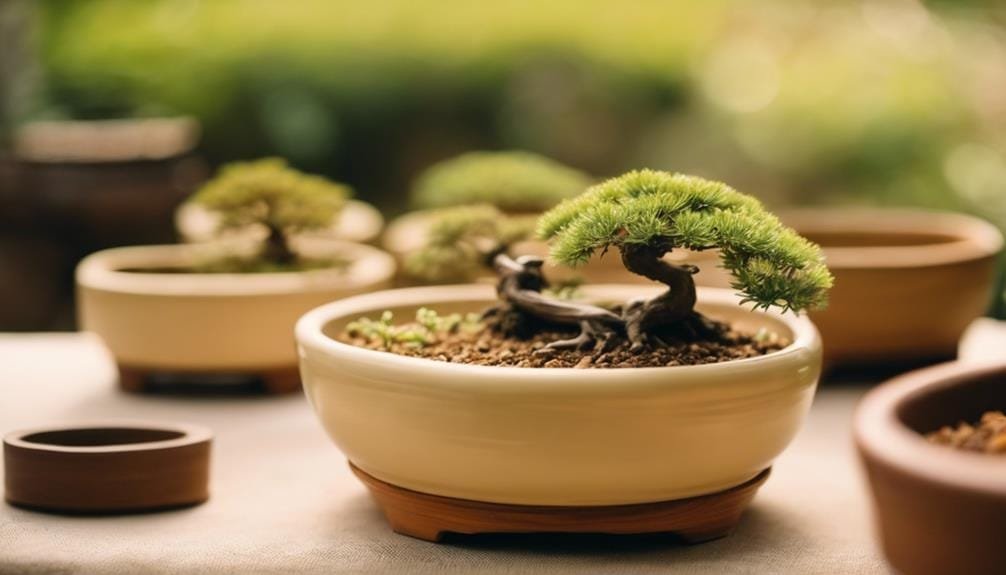 choosing ideal bonsai pots