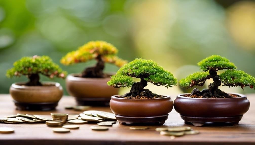 compare bonsai pot prices