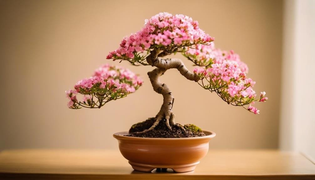 controlling bonsai flower growth