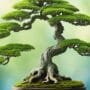 crafting miniature tree beauty