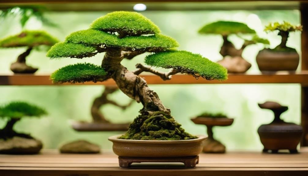 cultivating miniature trees indoors