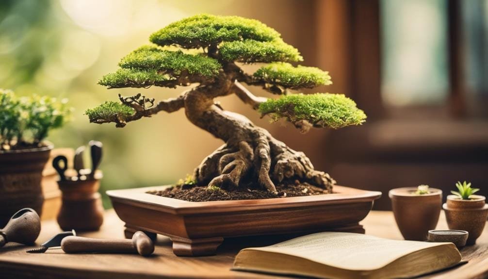 describing bonsai tree care