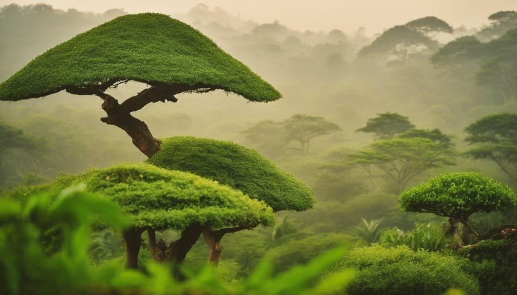 diverse indian bonsai forms