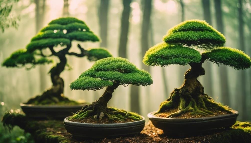 enhancing bonsai tree density