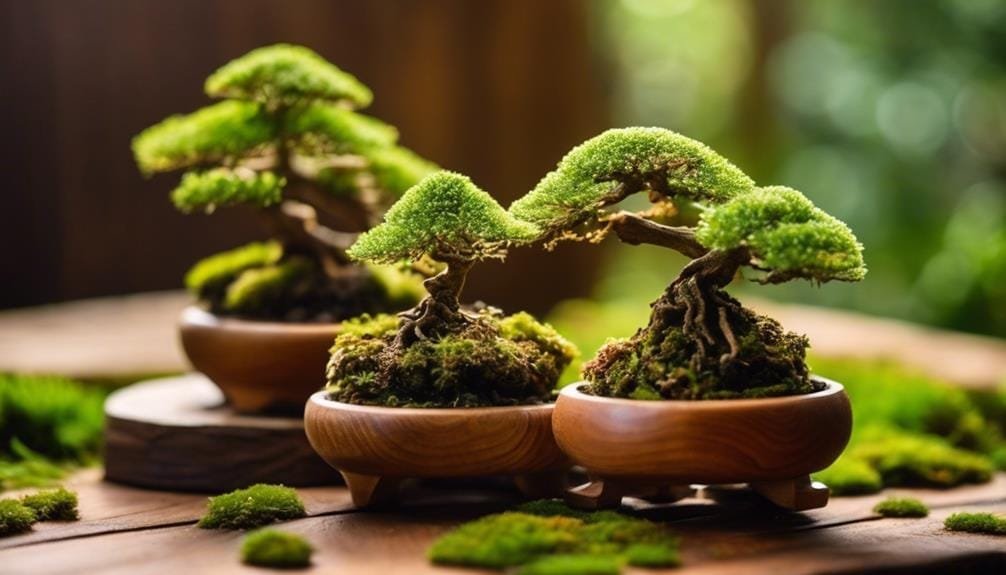 enhancing bonsai with nature