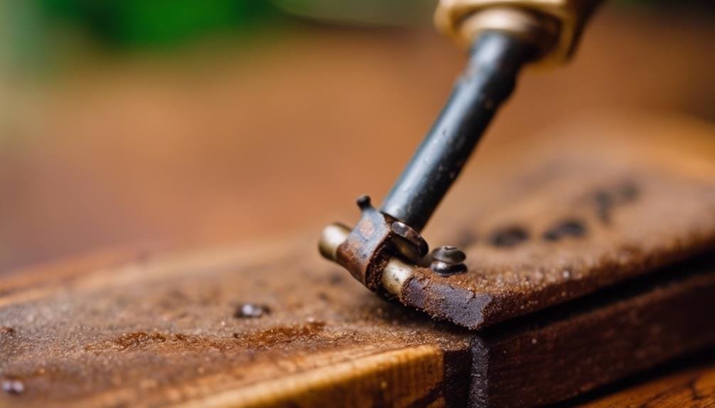 fixing stuck bonsai clippers