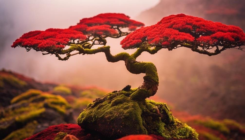 miniature landscapes on stones