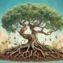 miniature tree art forms