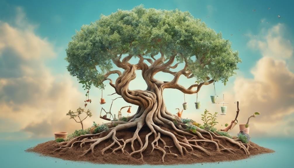 miniature tree art forms