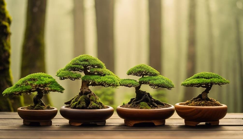 miniature trees for aesthetics