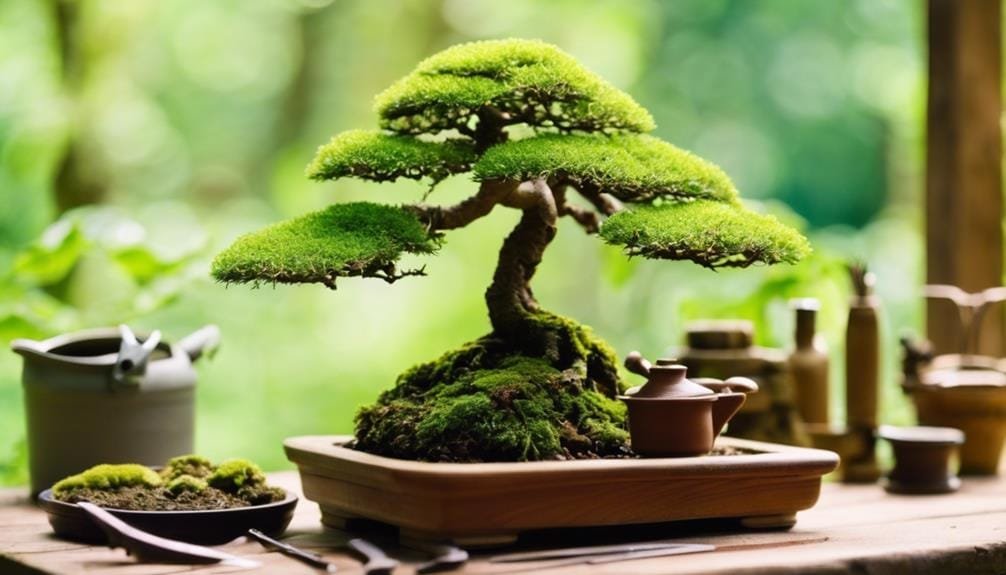 nurturing miniature tree beauty
