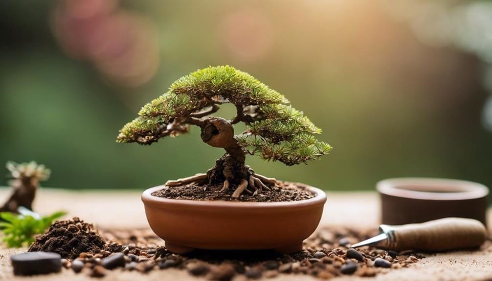 optimizing bonsai soil health