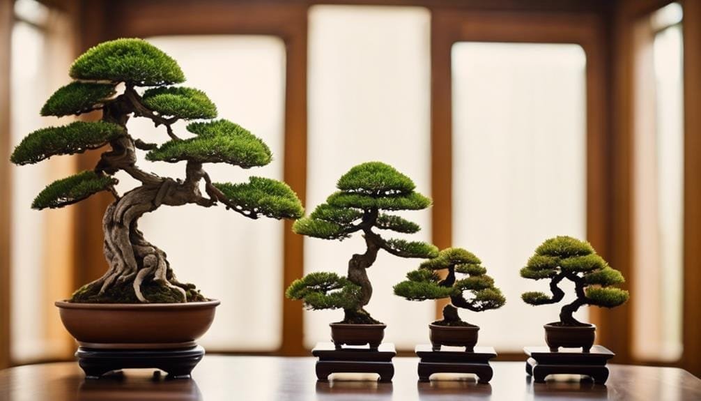 perfecting the bonsai display