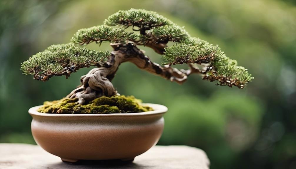 pots harmonize with trees