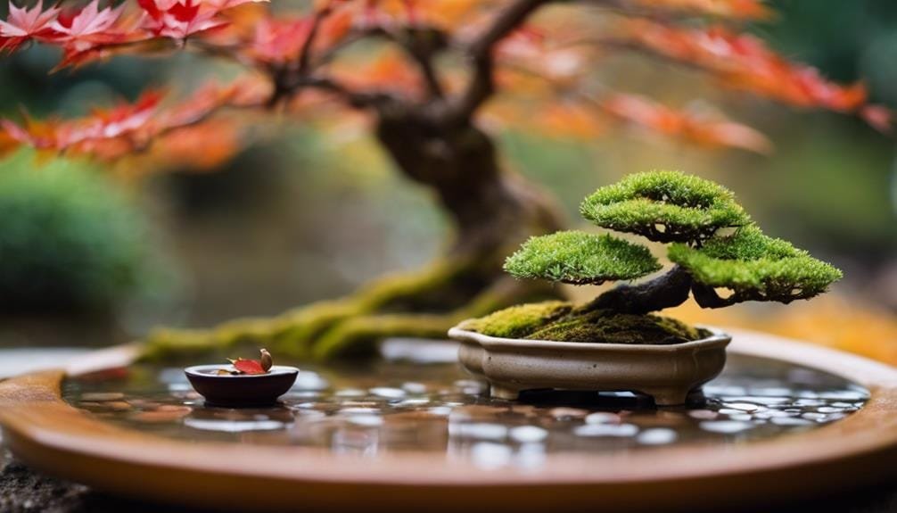 prevent water around trees