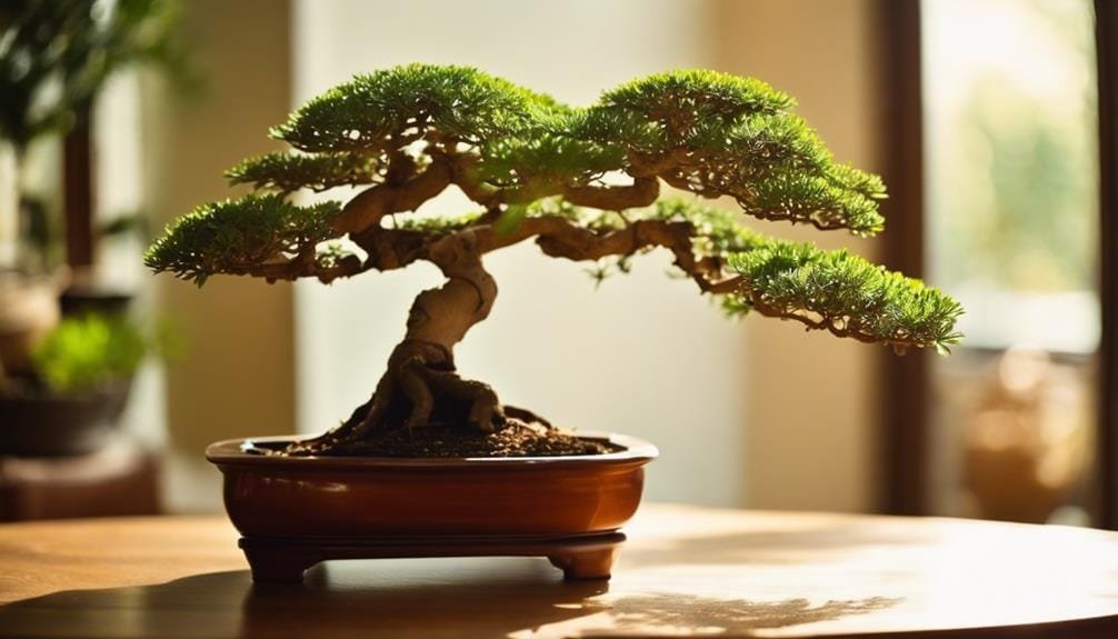 purifying air with bonsai