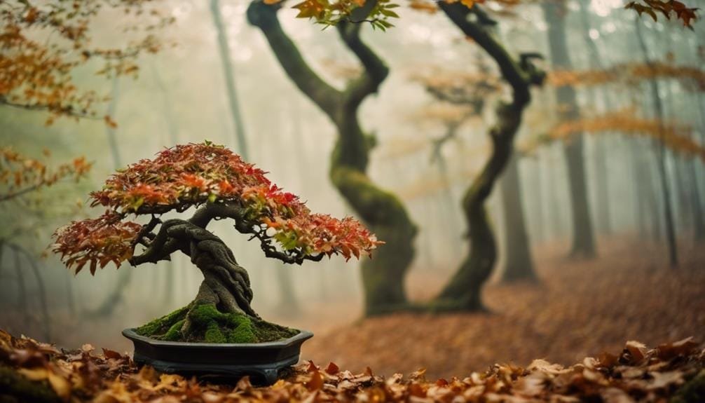 refining bonsai tree shapes