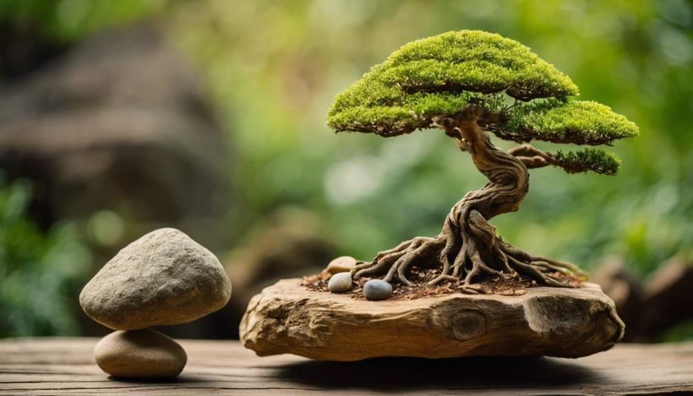 selecting ideal bonsai rocks