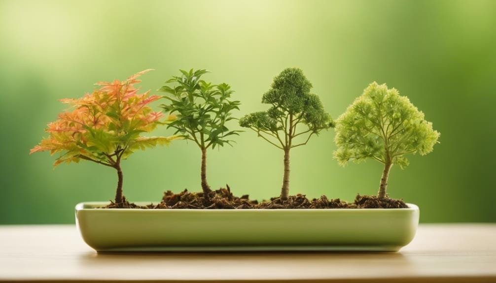 selecting ideal young trees