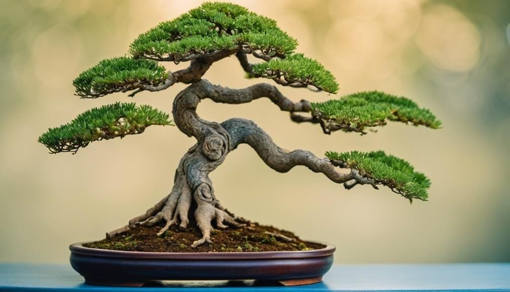 shaping miniature tree beauty