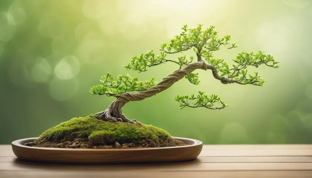 shaping tiny tree forms