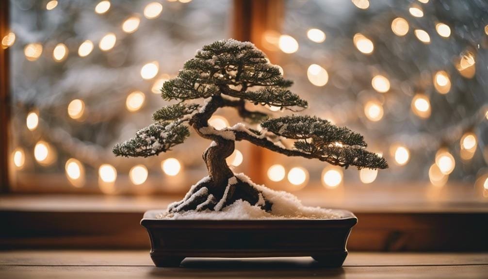 shielding bonsai from frost