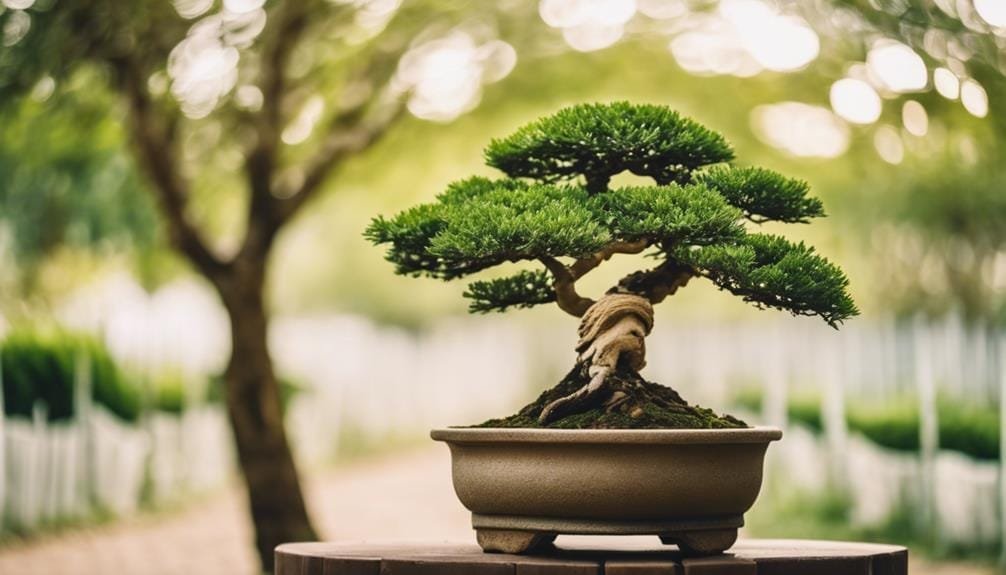 shielding bonsai from wind