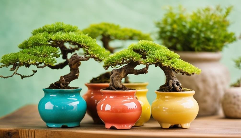 unique containers for bonsai
