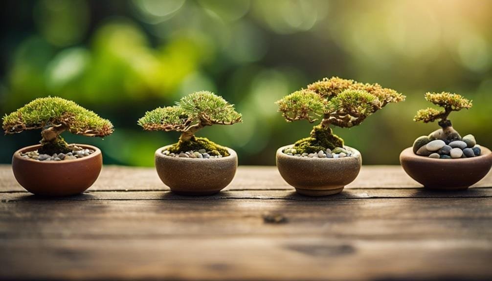 unique containers for bonsai