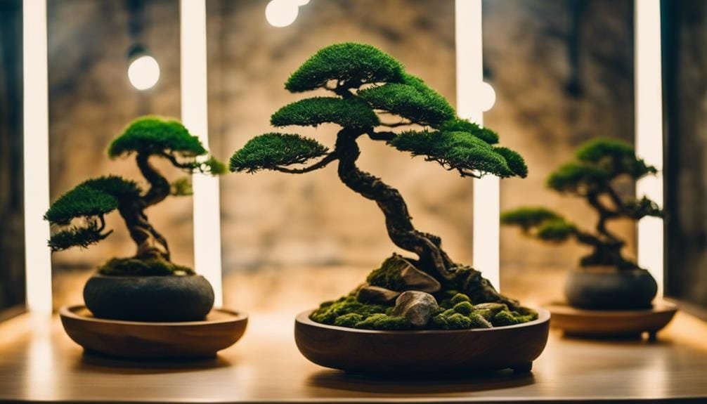 artistic miniature tree scenes
