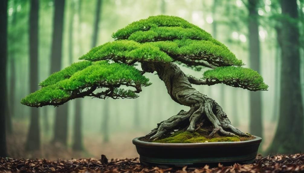 bonsai with dead trunks