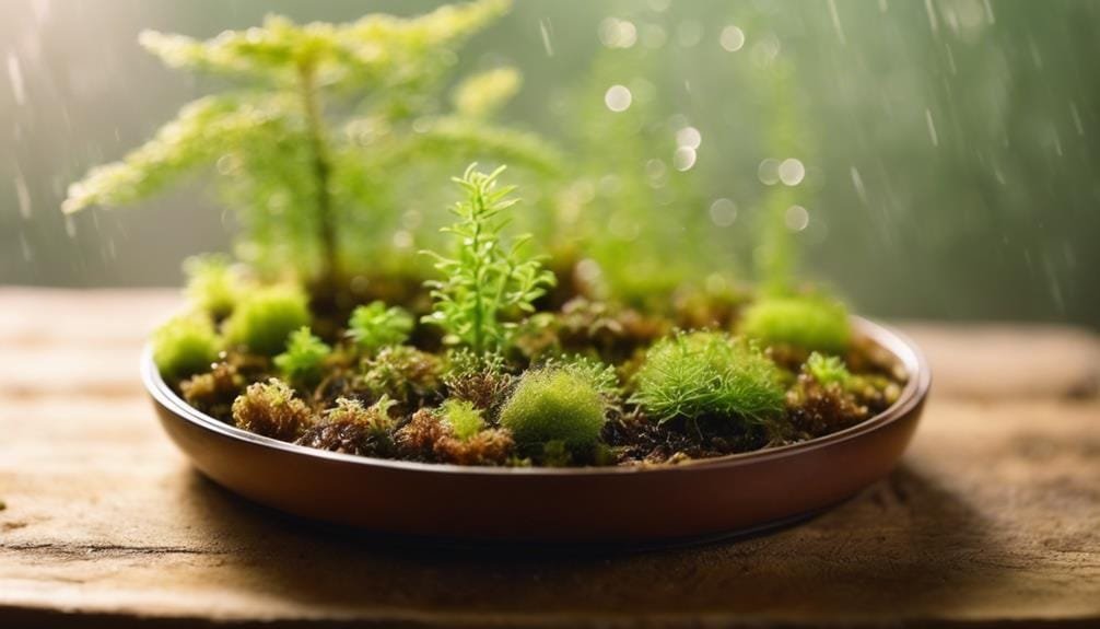 controlled humidity and light