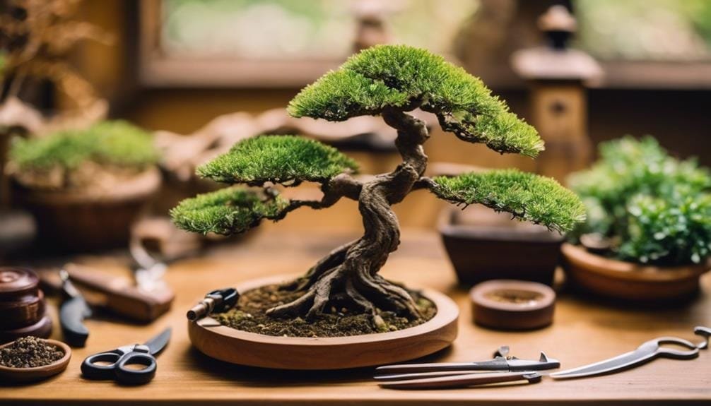 crafting miniature tree perfection