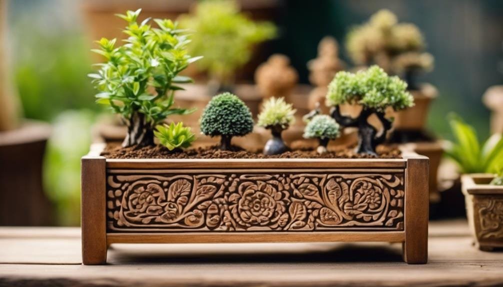 creating unique bonsai homes