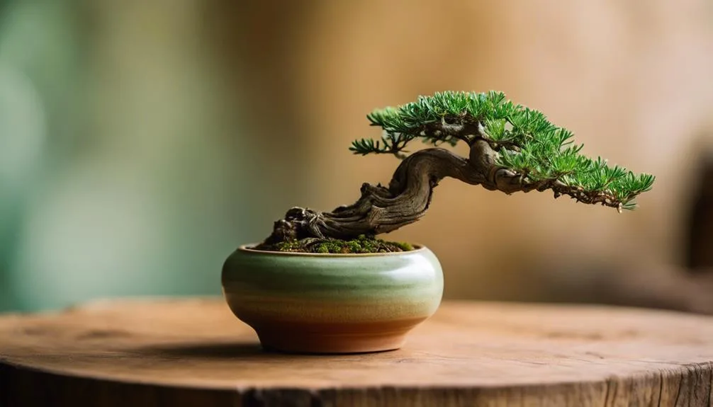 cultivating miniature juniper trees