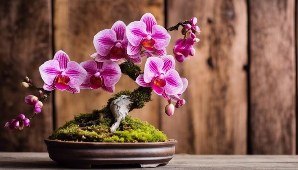 cultivating miniature orchid trees