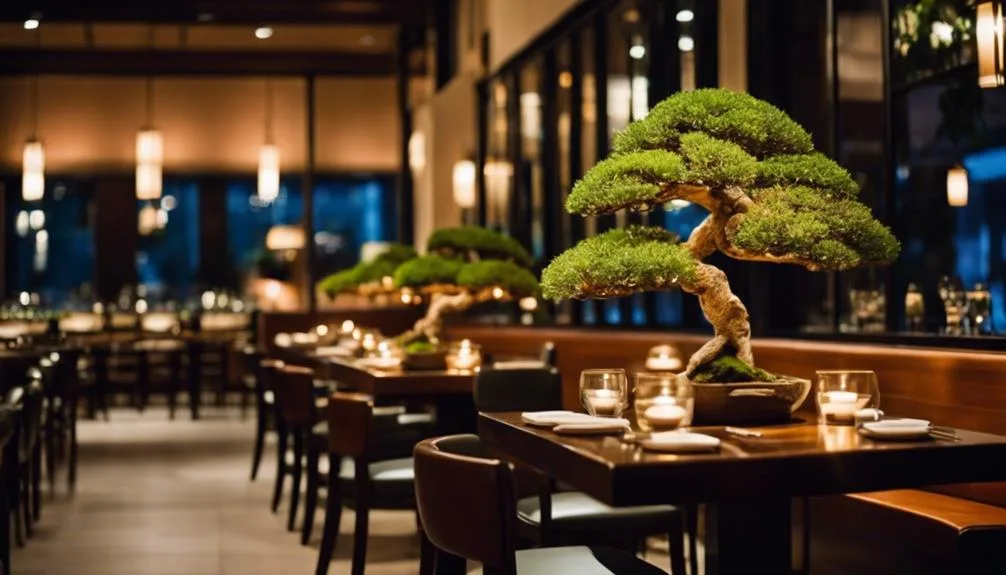 elegant trees meet food