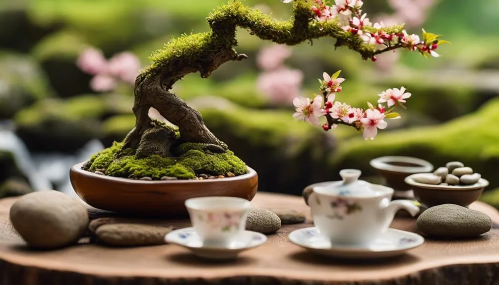 miniature tea drinking experience