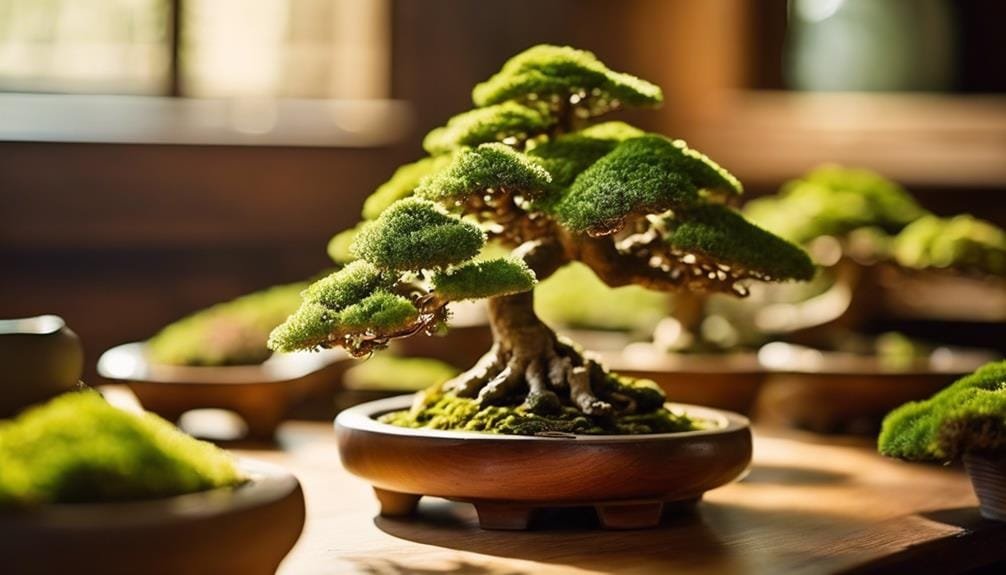 miniature trees in harmony