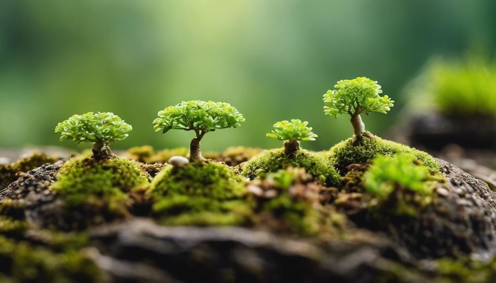 nurturing tiny tree life